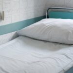 free bed in hospital room
